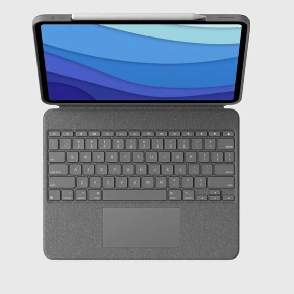 New in box Logitech Combo Touch keyboard folio for iPad Pro 12.9 inch - Picture 5 of 11